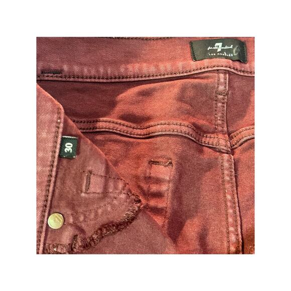 7 for All Mankind Coated Jeans - Picture 3 of 6